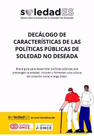 DECÁLOGO DE CARACTERÍSTICAS DE LAS POLÍTICAS PÚBLICAS DE SOLEDAD NO DESEADA
